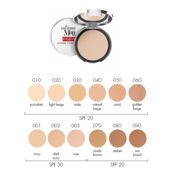 Pupa Extreme Matt Powder Foundation