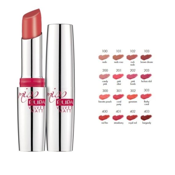 Pupa Miss Pupa Velvet Matt Lipstick